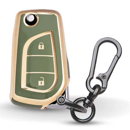 Toyota Gold Line TPU Key Cover with Keychain