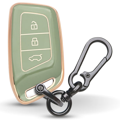 MG Gold Line TPU Key Cover with Keychain