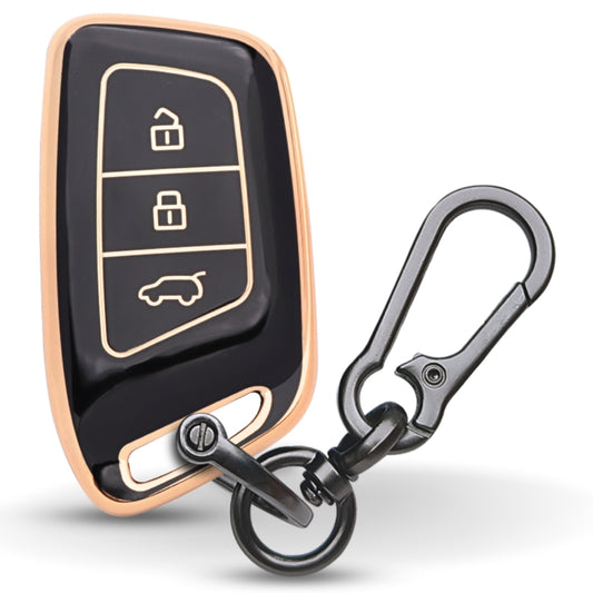 MG Gold Line TPU Key Cover with Keychain