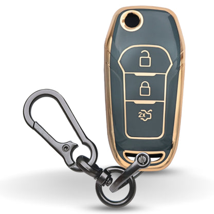 Ford Gold Line TPU Key Cover with Keychain