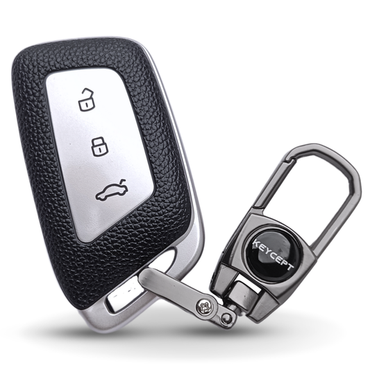 MG TPU Leather Key Cover with Keychain. (Type 2)