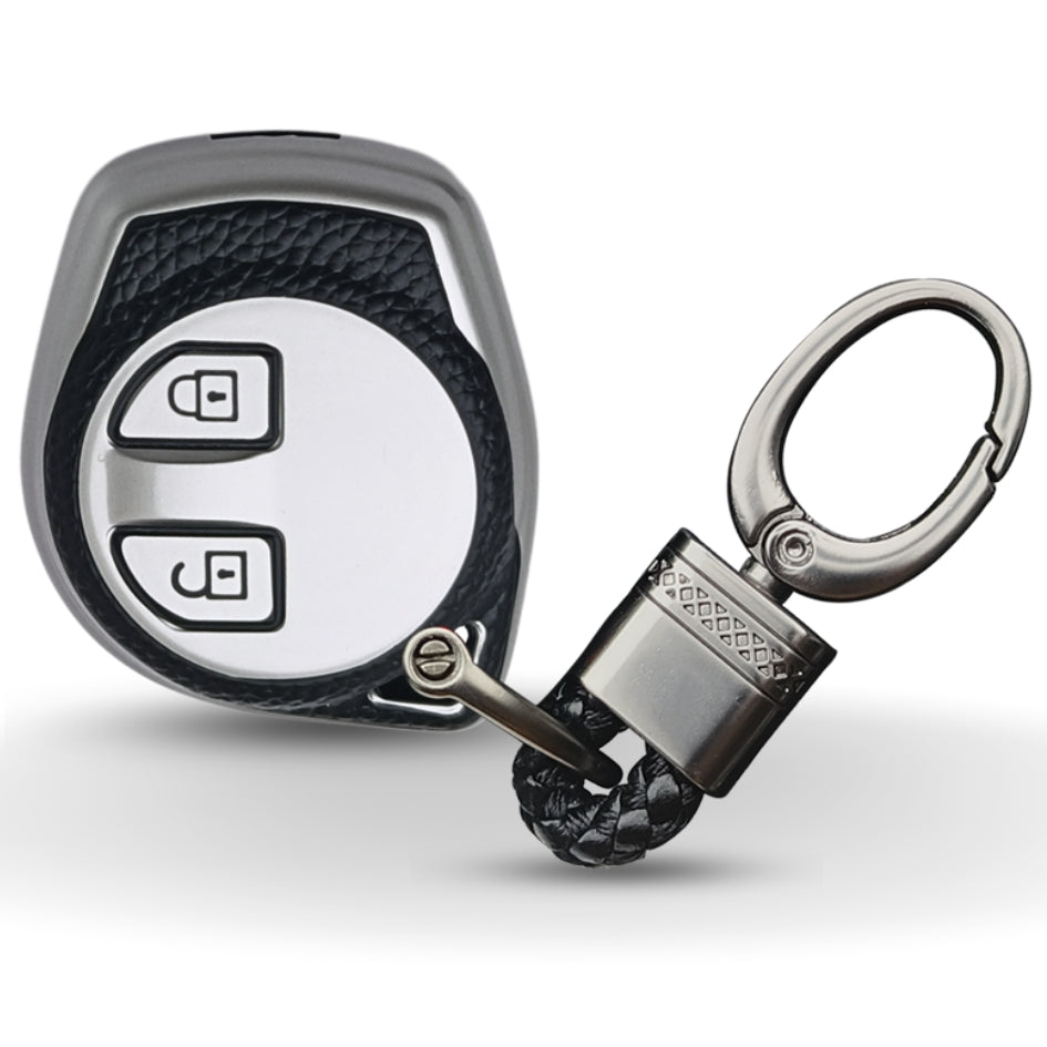 Suzuki Leather Key Cover Suitable with Swift, Ertiga, Baleno, WagonR ...