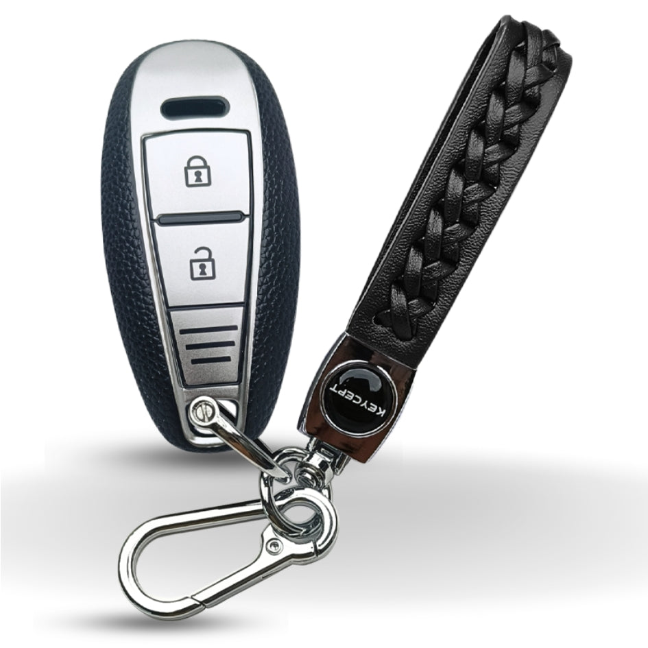 Suzuki Leather Key Cover Compatible with | Baleno | Ciaz | Grand Vitara ...