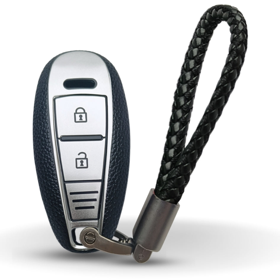 Suzuki Leather Key Cover Compatible with | Baleno | Ciaz | Grand Vitara ...