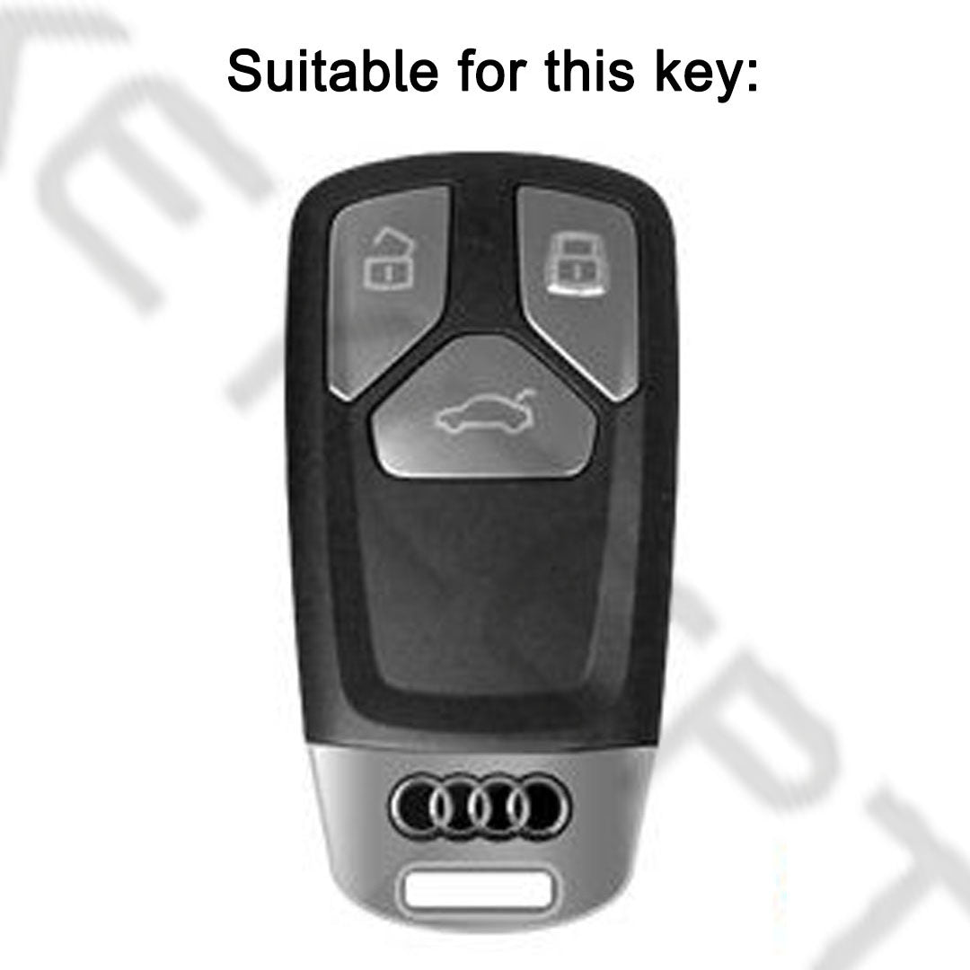 TPU Cover Compatible for Audi A8, RS, Q7, TT 3 Button Smart key with K –  Keycept