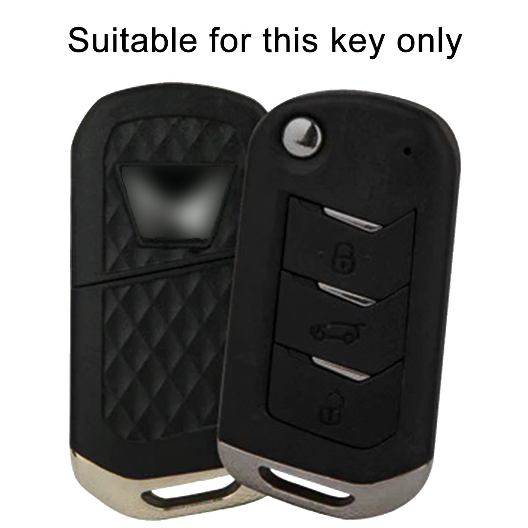 Mahindra Key Shape TriStar Silicone Key Cover K1 Mahindra 3XO, Marazzo, Scorpio S3/ S5/ S7 ...