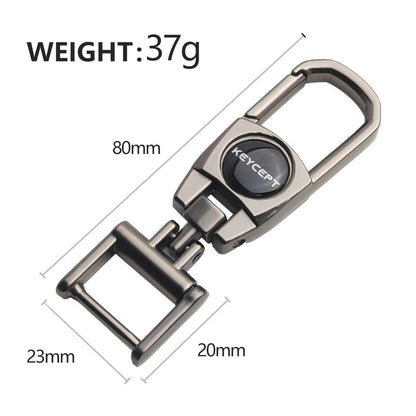 Mahindra Gold Line TPU Key Cover with Keychain.(Type 2)