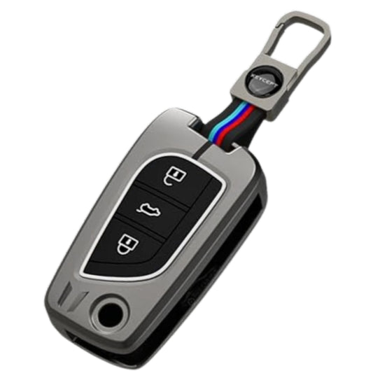 Toyota Metal Key Cover with Keychain