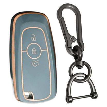 Ford Gold Line TPU Key Cover with Keychain