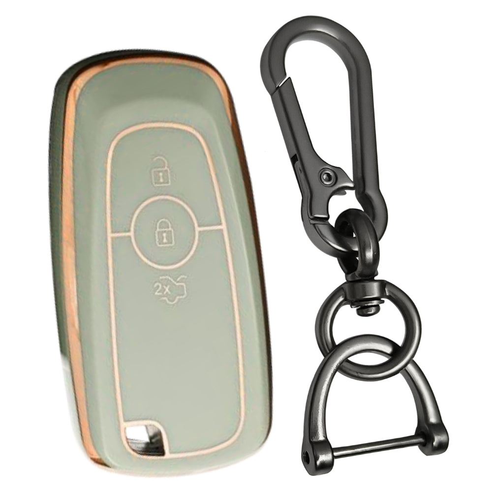 Ford Gold Line TPU Key Cover with Keychain