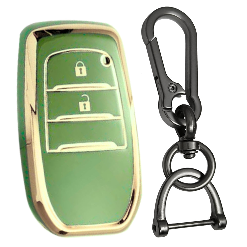 Toyota Gold Line TPU Key Cover with Keychain