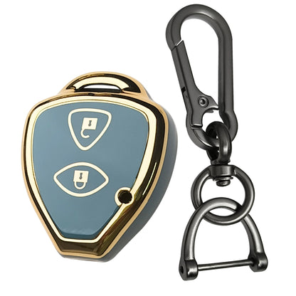 Toyota Gold Line TPU Key Cover with Keychain (Type 1)