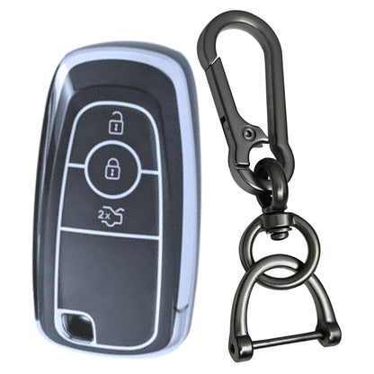 Ford Silver Line TPU Cover with Keychain