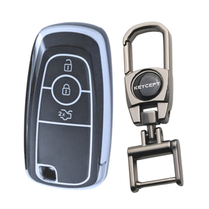 Ford Silver Line TPU Cover with Keychain