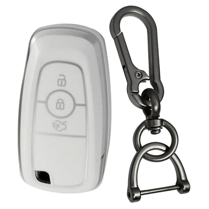 Ford Silver Line TPU Cover with Keychain