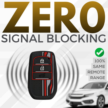 Toyota TriStar Silicone Key Cover with Keychain