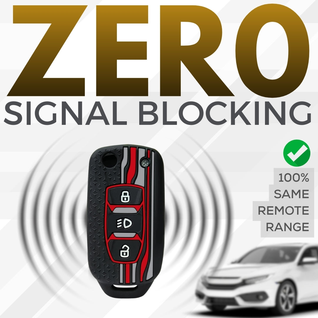 Tata TriStar Silicone Key Cover with Keychain