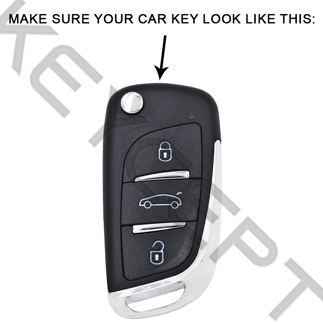 Car flip on sale key cover