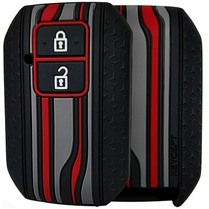 suzuki swift dzire ertiga old wagonr ritz alto 3b smart silicone black car key cover case accessories