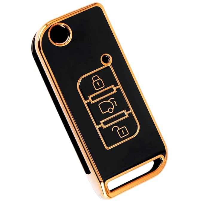Gold Line TPU Key Cover
