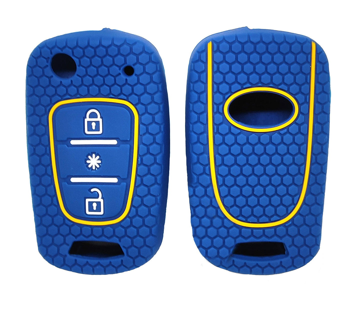 Silicone Key Cover for Hyundai i20 Old | Verna Old | i10 Old Models Upto 2012