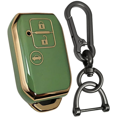 suzuki dzire ertiga swift baleno 3b smart tpu key cover green key accessories keychain