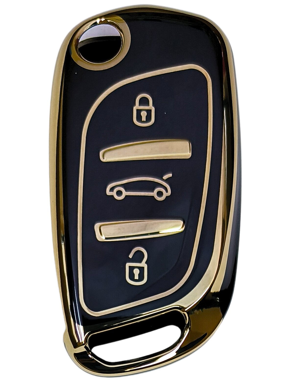 universal b11 ds remote flip tpu black gold keycover